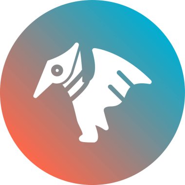 Bir at simgesinin vektör illüstrasyonu