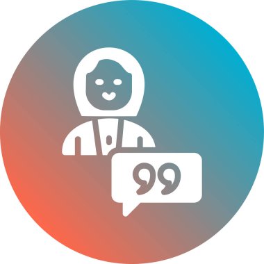 Müşteri servis simgesi vektör illüstrasyonu