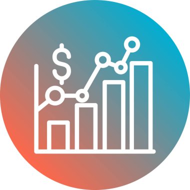 Kolayca düzenleyebilen veya düzenleyebilen Düz Çizelge vektör simgesi
