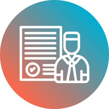 Kolayca düzenleyebilen veya düzenleyebilen tıbbi belge vektör simgesi