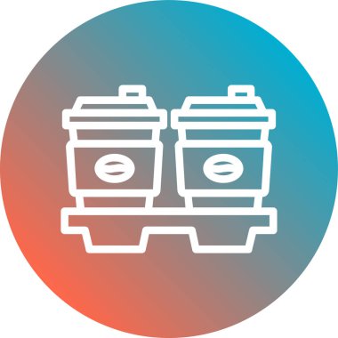 yiyecek ikonu vektör illüstrasyonu