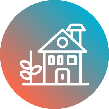 ev simgesi vektör illüstrasyonu