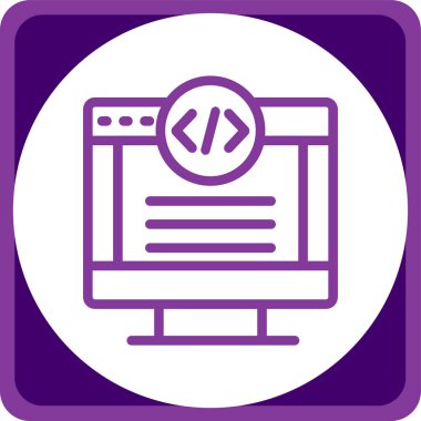 seo modern simgesinin vektör illüstrasyonu