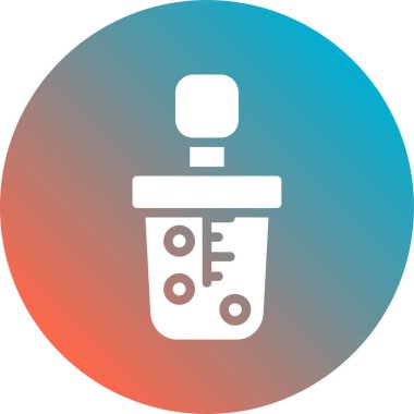 Sprey şişesinin vektör simgesi