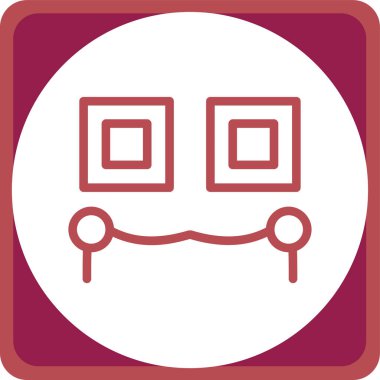 Modern b 'nin vektör illüstrasyonu insansız hava aracının ikonundan yoksun