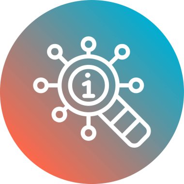 seo modern simgesinin vektör illüstrasyonu