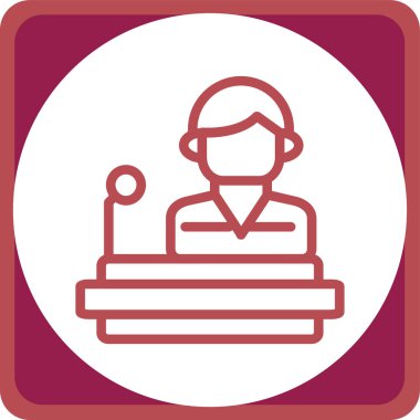 Modern eğitim ikonunun vektör illüstrasyonu