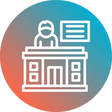 iş simgesi vektör illüstrasyonu