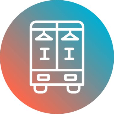 Seyahat simgesinin vektör illüstrasyonu