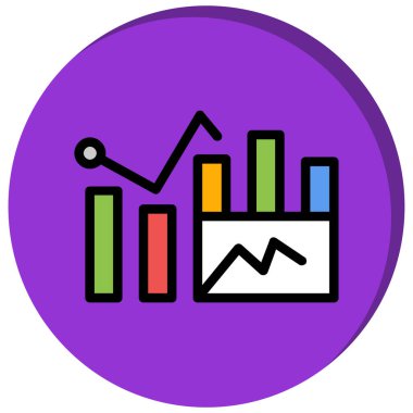 Çizelge. Web simgesi basit illüstrasyon