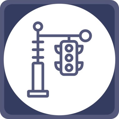 Bir araba tamir simgesinin vektör çizimi