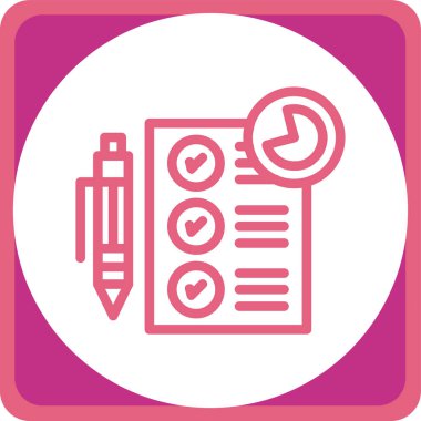 kalem simgesi vektör illüstrasyonu