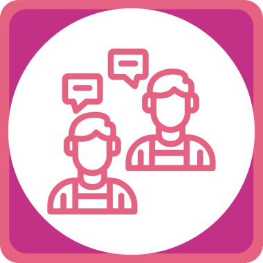 vector illustration of a man with a headset