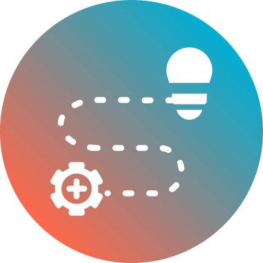 seo modern simgesinin vektör illüstrasyonu