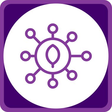 seo modern simgesinin vektör illüstrasyonu