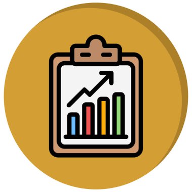 grafik simgesi, basit vektör illüstrasyonu