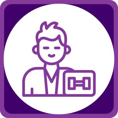 bir kitap ile doktor, web simgesi vektör illüstrasyon tasarımı