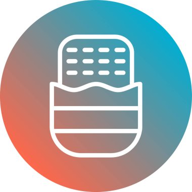 Vektör illüstrasyonu, simge ögesi biçimi