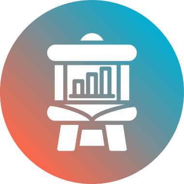 Seo simgesinin vektör illüstrasyonu