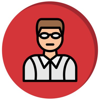 Adamım. Web simgesi basit tasarım