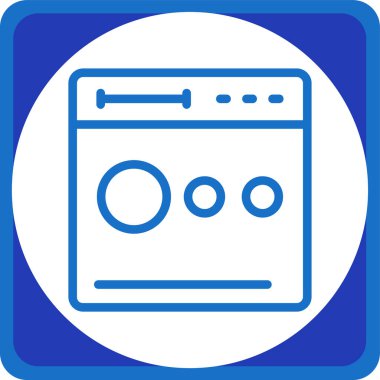 seo modern simgesinin vektör illüstrasyonu