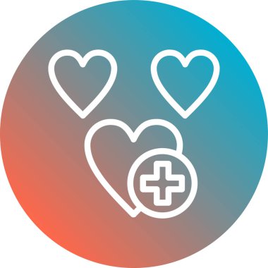 vektör tıbbi simgesi, illüstrasyon