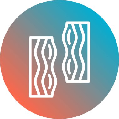 Modern b 'nin vektör illüstrasyonu kahve ikonundan yoksun