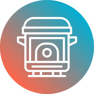 Yemek pişirme tavasının vektör çizimi