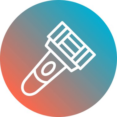 Termometre. Web simgesi vektör illüstrasyonu