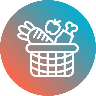 Vektör illüstrasyonu, simge ögesi biçimi