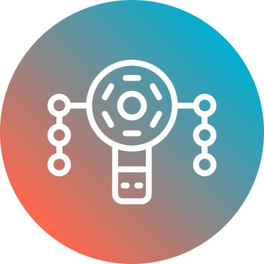 Modern b 'nin vektör illüstrasyonu eksik simgesi