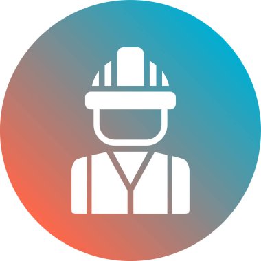 inşaat başlığı vektör simgesi