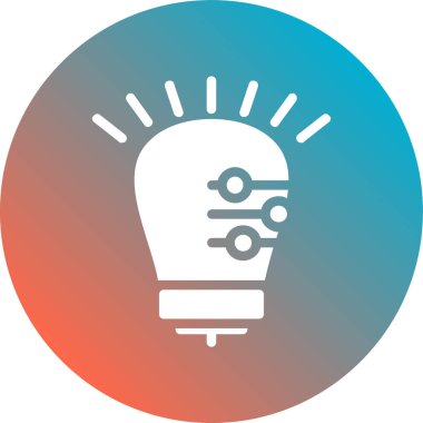 ampul vektör simgesi