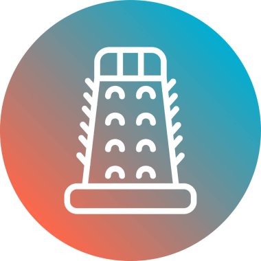 Modern b 'nin vektör illüstrasyonunda müziğin eksik simgesi