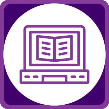 kitap simgesi vektör illüstrasyonu