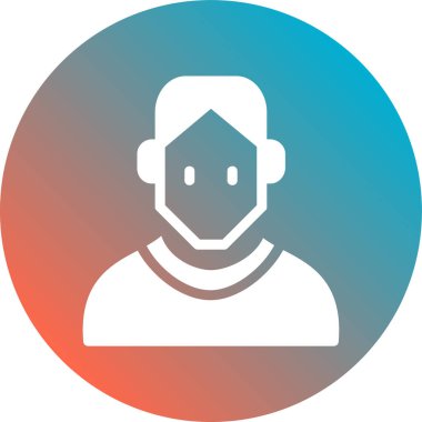 Çemberde yüzü olan bir adam.