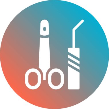 Modern simgenin vektör illüstrasyonu