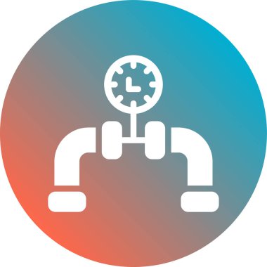 dişli simgesi, vektör çizimi