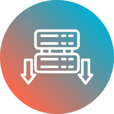 seo modern simgesinin vektör illüstrasyonu