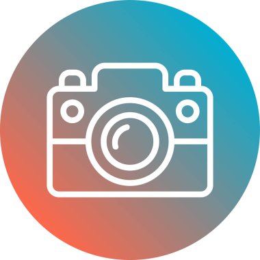 Vektör kamera Simgesi illüstrasyonu