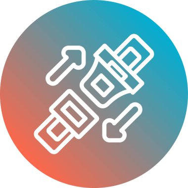 seo modern simgesinin vektör illüstrasyonu