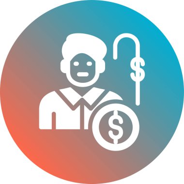 İş adamları. Basit resimleme