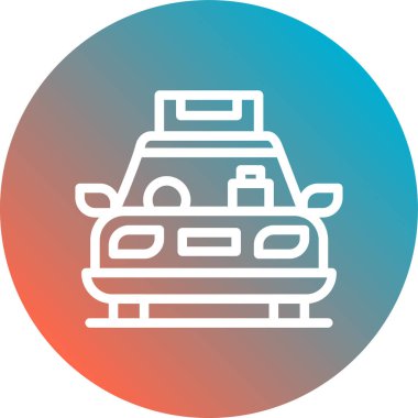 Modern simgenin vektör illüstrasyonu