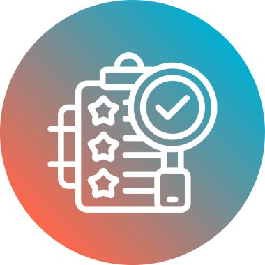 Pano simgesi, vektör illüstrasyonu