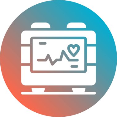 kalp vektör simgesi modern simge tasarım çizim sembolü