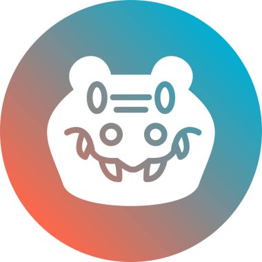 Modern simgenin vektör illüstrasyonu