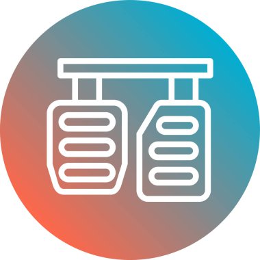 Modern b 'nin vektör illüstrasyonu