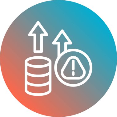 Modern b simgesinin vektör illüstrasyonu