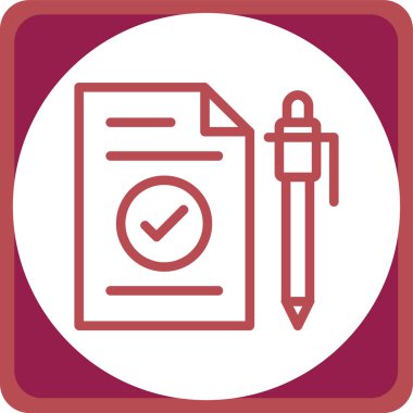 Pano. Web simgesi basit illüstrasyon