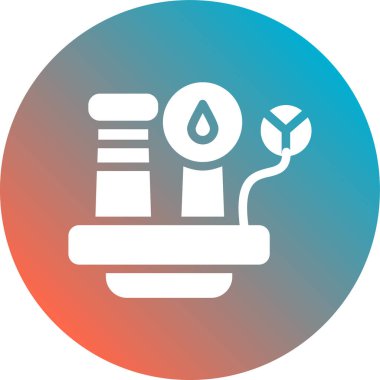 Modern simgenin vektör illüstrasyonu